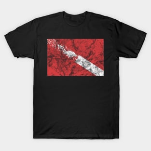 Diver Flag Underwater Diving Gift T-Shirt